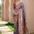 navy banarasi silk blend paithani kanjivaram weaving saree
