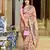 light pink banarasi silk blend paithani kanjivaram weaving saree