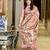 light pink banarasi silk blend paithani kanjivaram weaving saree