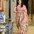 light pink banarasi silk blend paithani kanjivaram weaving saree