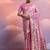 pink banarasi silk blend paithani kanjivaram weaving saree