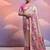 white banarasi silk blend paithani kanjivaram weaving saree