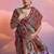 wine banarasi silk blend paithani kanjivaram weaving saree