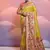 yellow banarasi silk blend paithani kanjivaram weaving saree