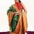 green faux banarasi pashmina weaving sarees