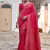 pink pashmina silk blend kashmiri meena weaving sarees