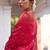 pink pashmina silk blend kashmiri meena weaving sarees