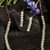 Rose Gold Plated Green Turquoise Stone CZ Necklace 