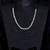 Rose Gold Plated Green Turquoise Stone CZ Necklace 