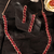 Rose Gold Plated Hydro RedRuby Stone CZ Necklace