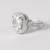 Pure 925 silver oval solitaire ring for women