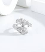 Pure 925 silver serpent empress twist ring for women
