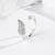 Pure 925 silver feather grace ring for women
