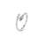 Pure 925 silver mystic serpent open ring for women