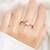 Pure 925 silver golden snake ring for women