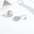 Pure 925 silver pearl bloom radiance earrings for women