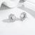 Pure 925 silver pearl bloom radiance earrings for women