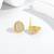 Pure 925 silver royal spark oval earrings for women