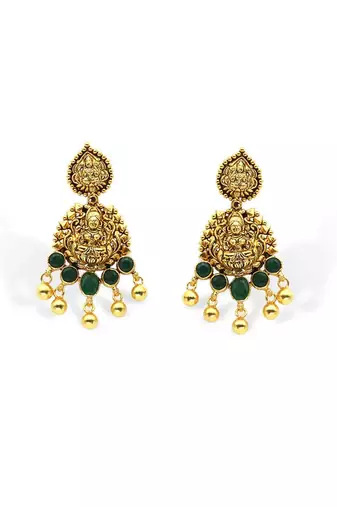 Pure 925 silver ibaadat drop earrings for women