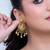 Pure 925 silver ibaadat drop earrings for women