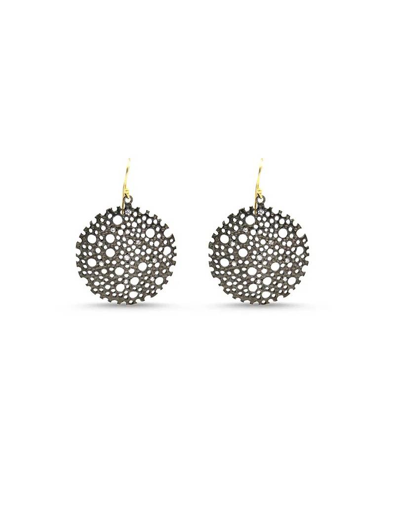 Pure 925 silver naayab earrings for women