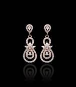 Pure 925 silver moissanite drop earrings for women