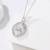 Pure 925 silver tiger pendant for women