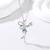 Pure 925 silver fairy pendant for women