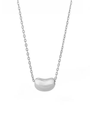 Pure 925 silver bean pendant for women 1