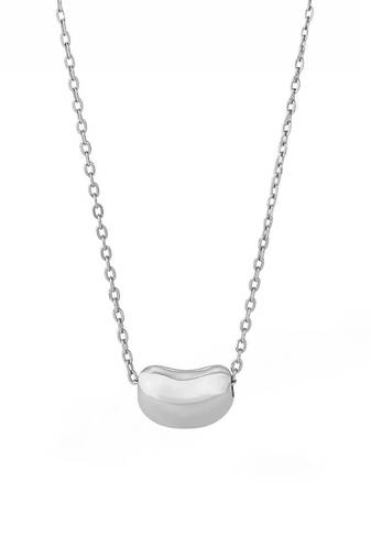 Pure 925 silver bean pendant for women