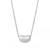 Pure 925 silver bean pendant for women