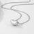 Pure 925 silver bean pendant for women