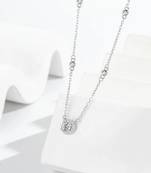 Pure 925 silver radiant aura charm pendant for women