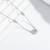 Pure 925 silver radiant aura charm pendant for women