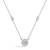 Pure 925 silver radiant aura charm pendant for women