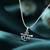 Pure 925 silver jai shree ram pendant for men & women