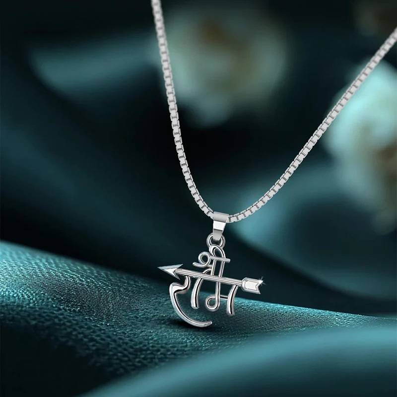 Pure 925 silver jai shree ram pendant for men & women