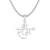 Pure 925 silver jai shree ram pendant for men & women
