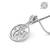 Pure 925 silver shree ram ji round pendant for men & women