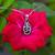 Pure 925 silver oval om pendant for men