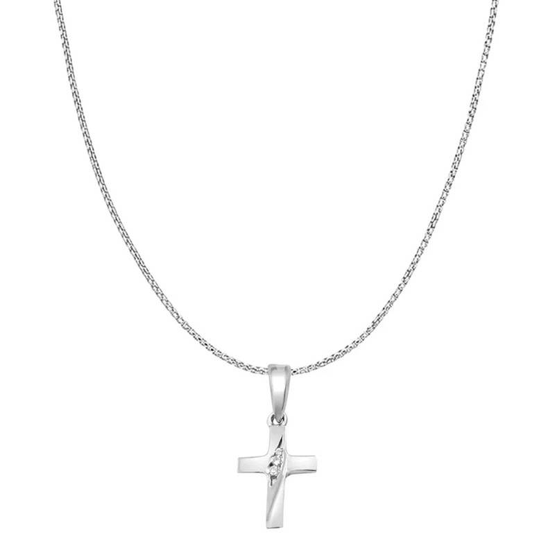Pure 925 silver minimal cross pendant for men & women