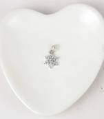 Pure 925 silver bloom pendant for women