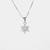 Pure 925 silver bloom pendant for women