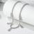 Pure 925 silver infinity tennis chain for women
