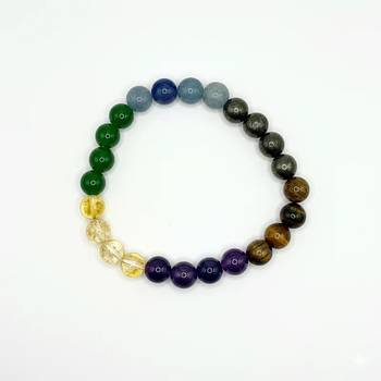 925 silver blue beaded vyapari fashion bracelet 2