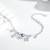 Pure 925 silver travel tales charm bracelet for women