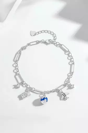 925 silver travel tales fashion bracelet