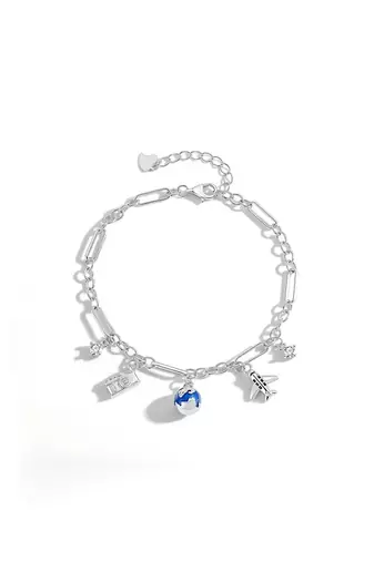 925 silver travel tales fashion bracelet