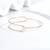 Pure 925 silver rose aura open bracelet for women