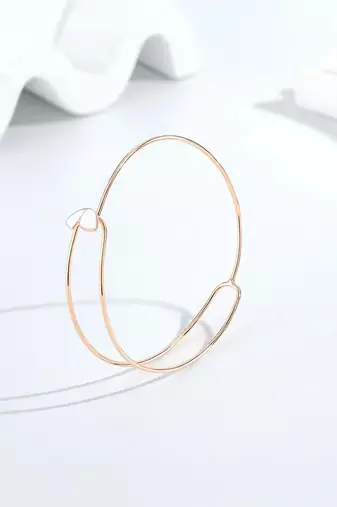 925 silver rose aura open fashion bracelet